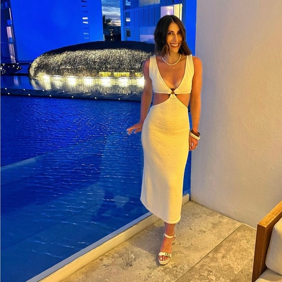 Cult Gaia Bank Knit Cut Out Dress - Picture 4 of 4